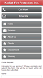 Mobile Screenshot of kodiakfiretexas.com